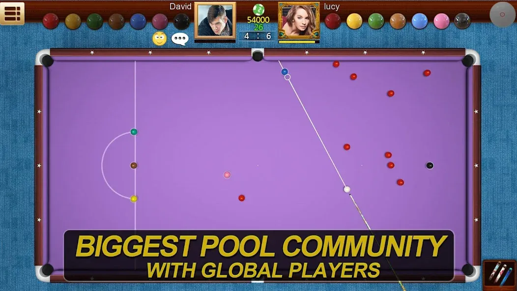 Real Pool 3D Online 8Ball Game [MOD: безлимитные монеты и разблокированные столы] (Бесплатно / APK) — скриншот 3