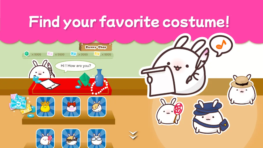 Hungree Bunny [MOD: безлимитные монеты и все уровни] — Скачать бесплатно (APK) — скриншот 3