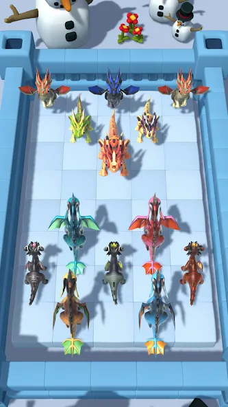 Dragon Fight - Merge Games [MOD: безлимитные деньги и усиленные драконы] (Бесплатно / APK) — скриншот 5