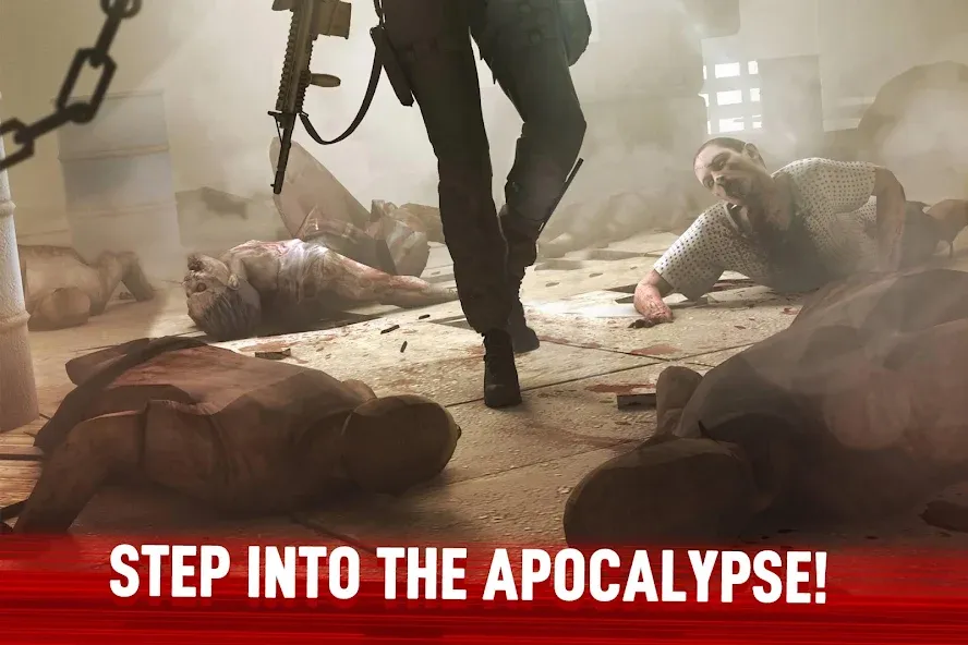 Zombie Frontier 4: Shooting 3D [MOD: безлимитные деньги и патроны] последняя версия — скриншот 3