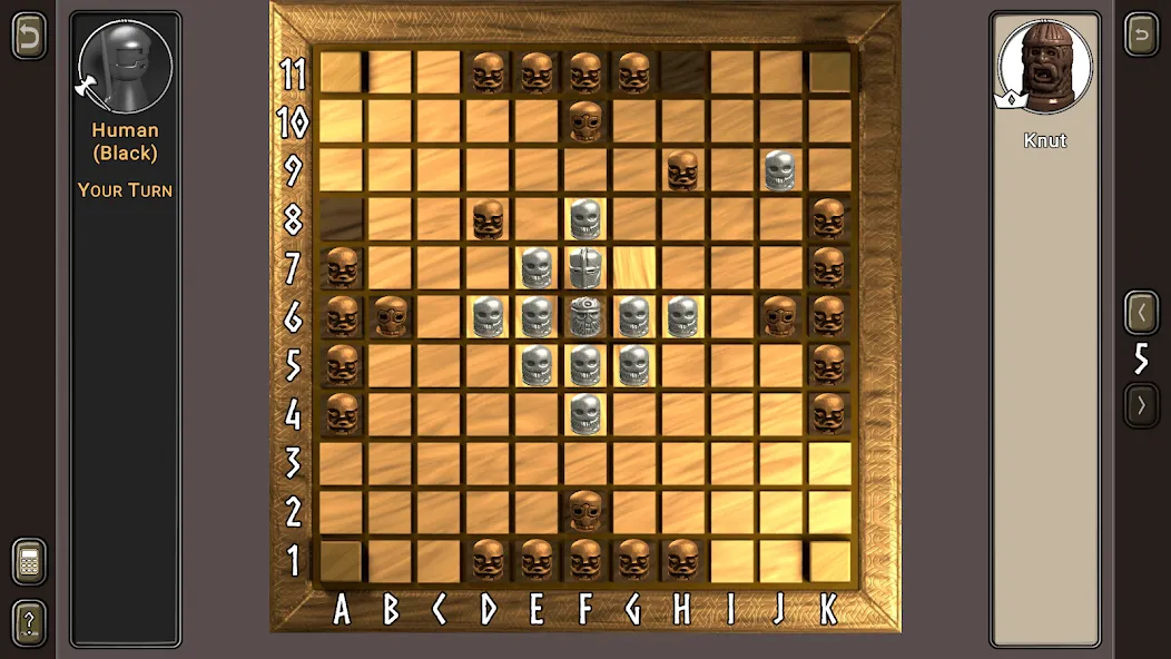 Скачать взлом Hnefatafl [MOD: без рекламы и все уровни открыты] — скриншот 3