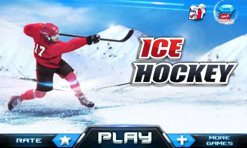 Скачать Ice Hockey 3D [MOD: безлимитные деньги и энергия] на телефон — скриншот 2