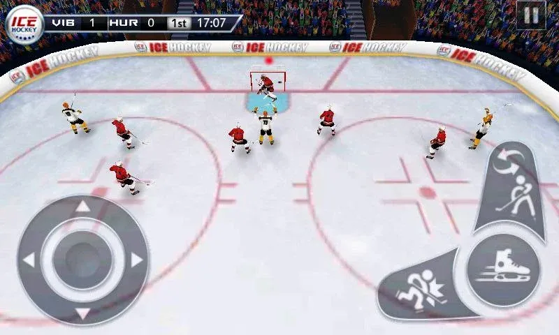 Скачать Ice Hockey 3D [MOD: безлимитные деньги и энергия] на телефон — скриншот 3