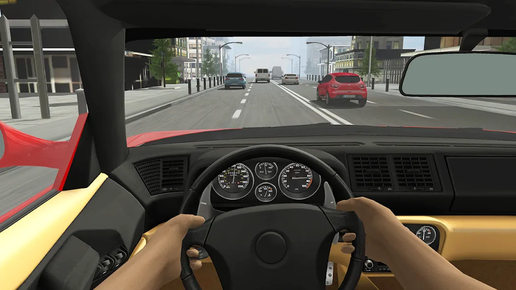 Скачать взлом Racing in Car 2 [MOD: безлимитные деньги и топливо] — скриншот 2