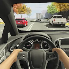 Скачать взлом Racing in Car 2 [MOD: безлимитные деньги и топливо]