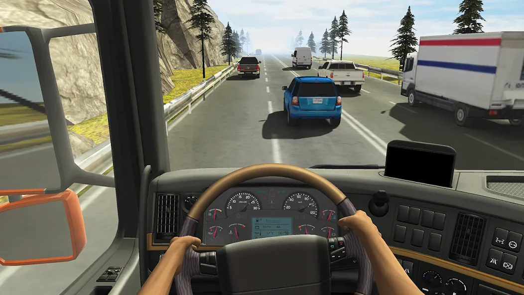 Скачать Truck Racer [MOD: безлимитные деньги и топливный запас] — скриншот 1