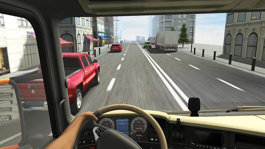 Скачать Truck Racer [MOD: безлимитные деньги и топливный запас] — скриншот 3