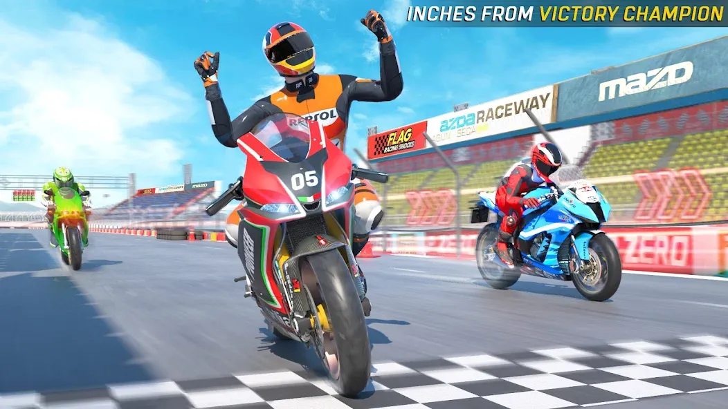 Скачать GT Bike Racing: Moto Bike Game [MOD: безлимитные деньги и все байки открыты] — скриншот 5