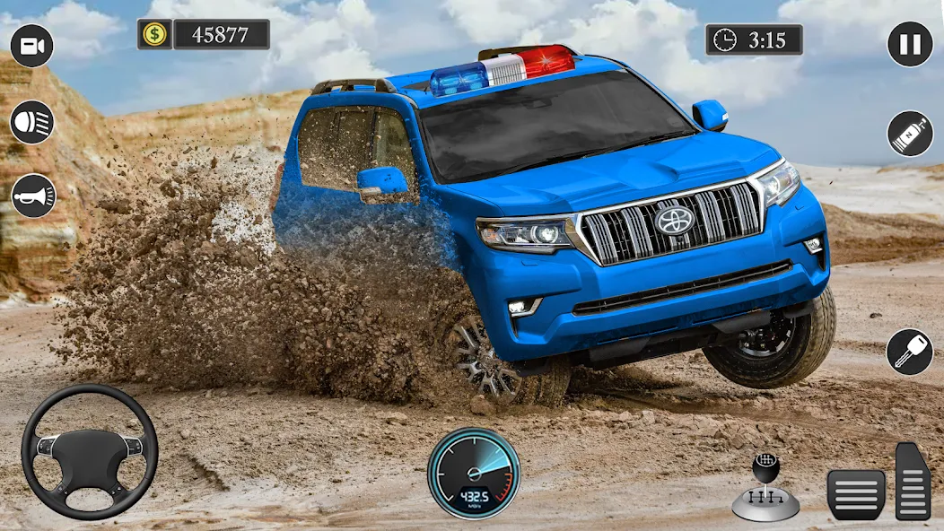 Скачать взлом Flying Prado Car Robot Game [MOD: безлимитные деньги и полёт] — скриншот 2