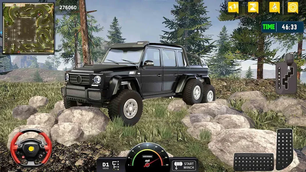 Скачать взлом Flying Prado Car Robot Game [MOD: безлимитные деньги и полёт] — скриншот 3