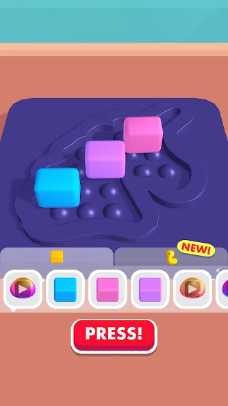 Скачать Fidget Toy Maker [MOD: безлимитные деньги и все игрушки открыты] на телефон — скриншот 1