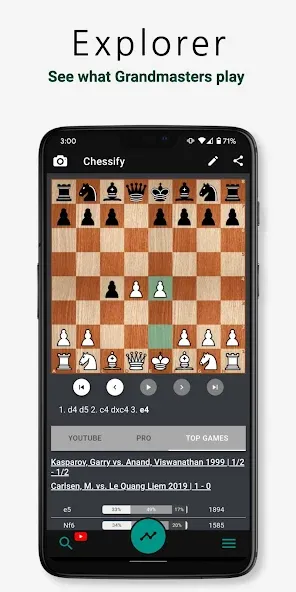Chessify: Scan & Analyze chess [MOD: разблокированы премиум функции] на Андроид — скриншот 4