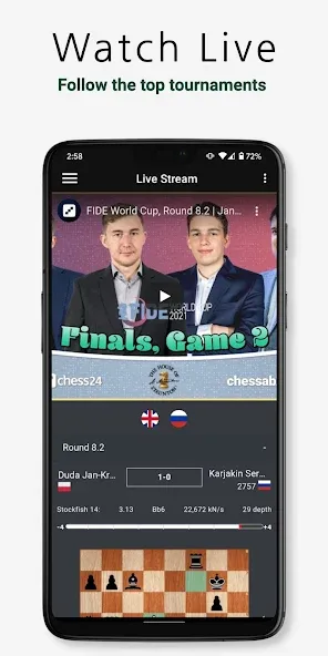 Chessify: Scan & Analyze chess [MOD: разблокированы премиум функции] на Андроид — скриншот 5