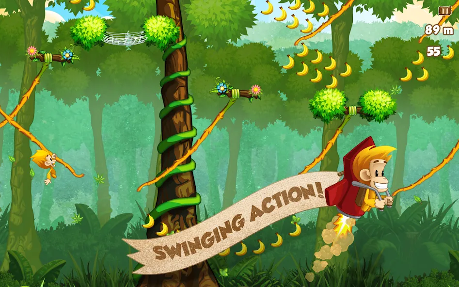 Benji Bananas [MOD: безлимитные бананы и открыты уровни] последняя версия — скриншот 5