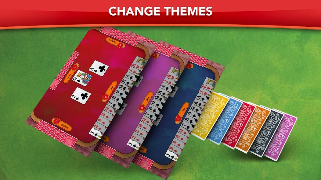 Hearts - Card Game Classic [MOD: без рекламы и открыты все уровни] (Бесплатно / APK) — скриншот 3