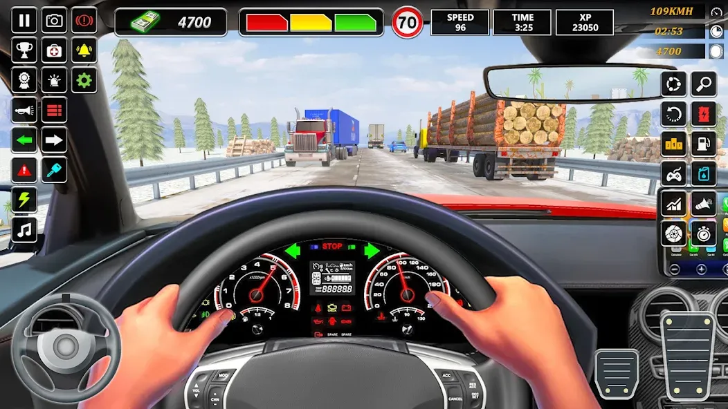 Скачать взлом Traffic Racing In Car Driving [MOD: безлимитные деньги и топливо] — скриншот 3