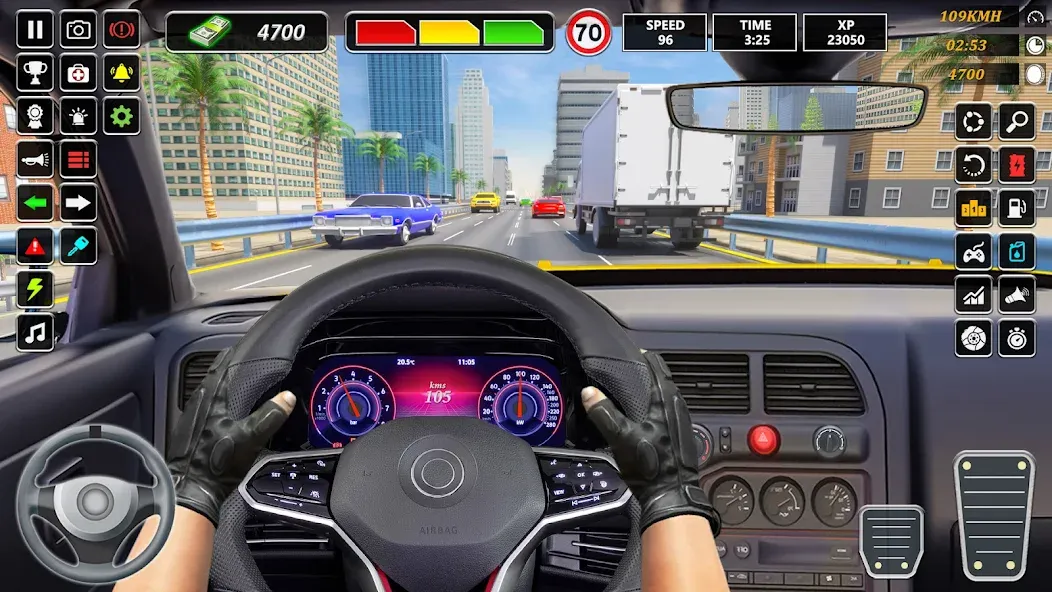 Скачать взлом Traffic Racing In Car Driving [MOD: безлимитные деньги и топливо] — скриншот 4