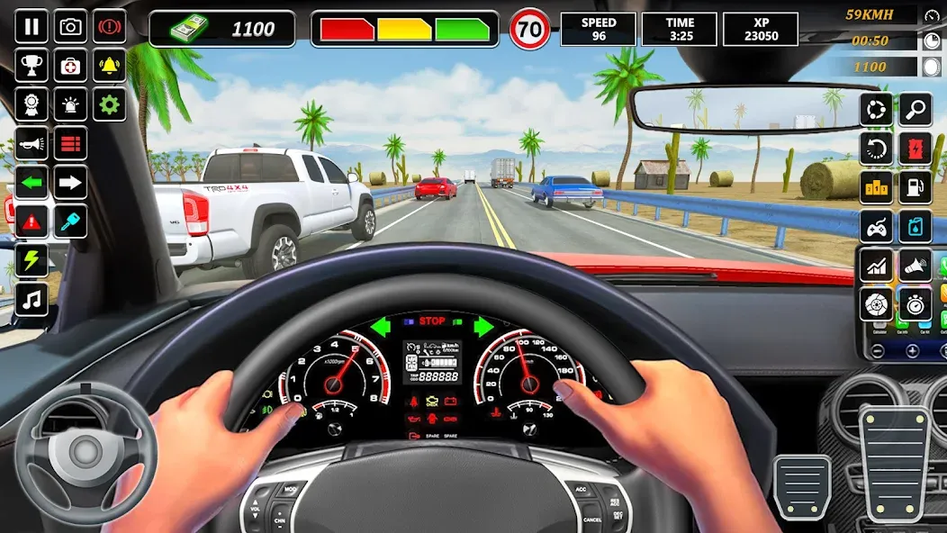 Скачать взлом Traffic Racing In Car Driving [MOD: безлимитные деньги и топливо] — скриншот 5