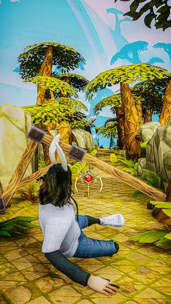 Forest Fun Run - Running Game [MOD: безлимитные монеты и все персонажи] (Бесплатно / APK) — скриншот 1