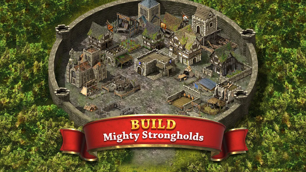 Stronghold Kingdoms Castle Sim [MOD: безлимитные ресурсы и быстрое строительство] (Бесплатно / APK) — скриншот 2