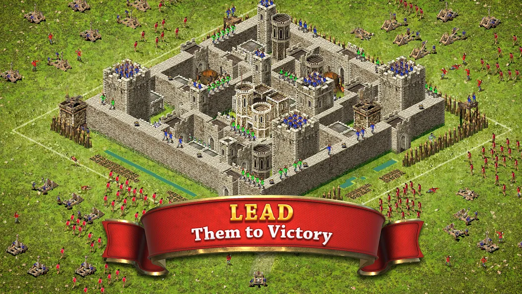 Stronghold Kingdoms Castle Sim [MOD: безлимитные ресурсы и быстрое строительство] (Бесплатно / APK) — скриншот 4