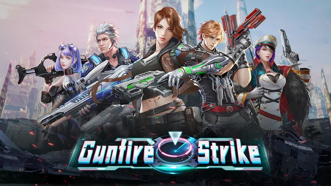 Gunfire strike [MOD: безлимитные патроны и здоровье] на Андроид — скриншот 1