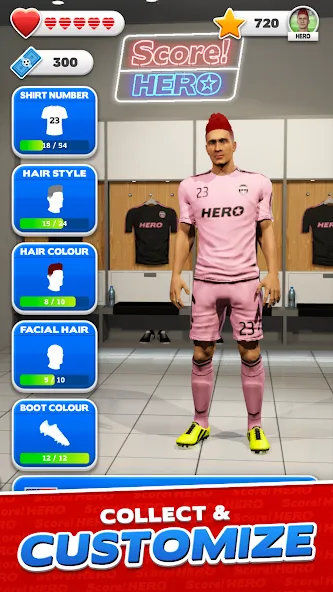 Скачать взлом Score! Hero [MOD: безлимитные деньги и выносливость] — скриншот 1
