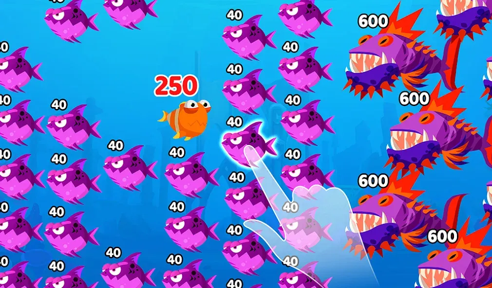 Скачать Fish Town IO: Mini Aquarium [MOD: безлимитные монеты и рыбки] — скриншот 4
