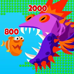 Скачать Fish Town IO: Mini Aquarium [MOD: безлимитные монеты и рыбки]