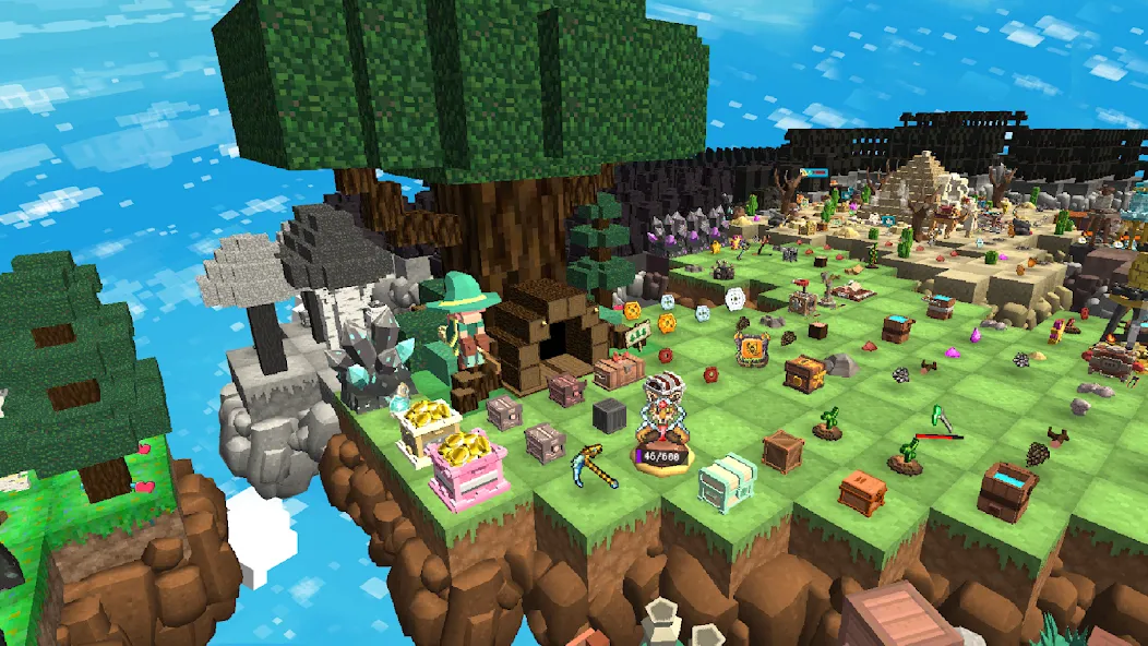 MergeCrafter Magic Merge World [MOD: безлимитные ресурсы и энергия] последняя версия — скриншот 2