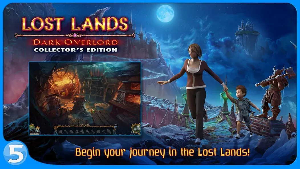 Скачать взлом Lost Lands 1 [MOD: безлимитные подсказки и открытые уровни] — скриншот 1