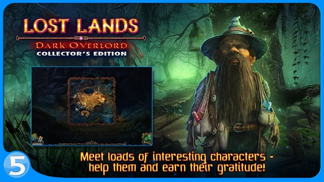Скачать взлом Lost Lands 1 [MOD: безлимитные подсказки и открытые уровни] — скриншот 2