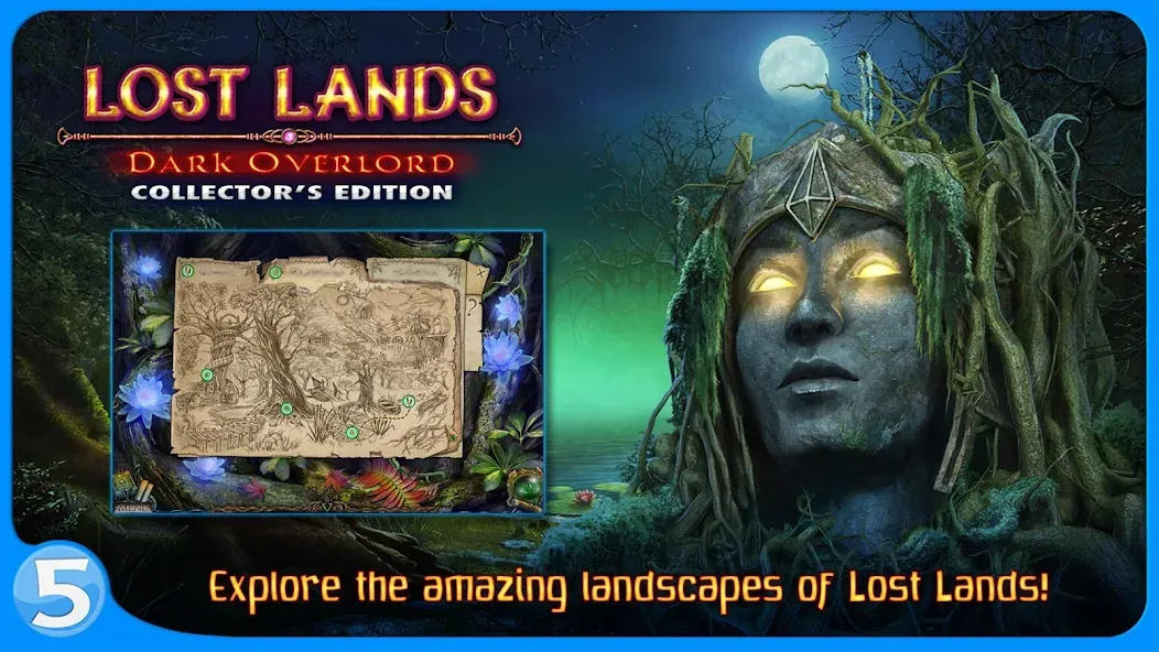 Скачать взлом Lost Lands 1 [MOD: безлимитные подсказки и открытые уровни] — скриншот 4