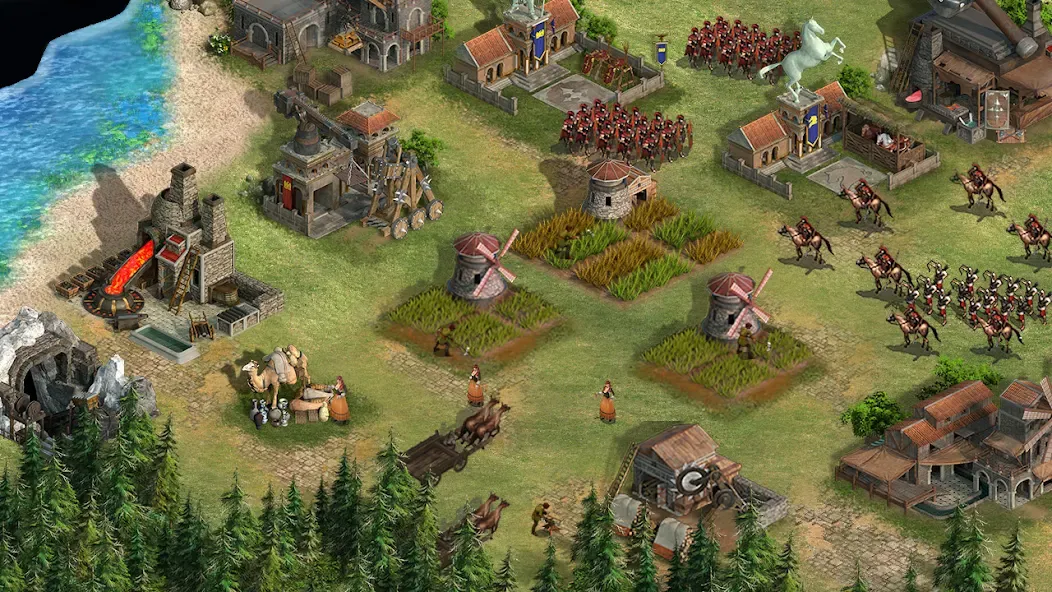 Скачать Abyss of Empires:The Mythology [MOD: безлимитные ресурсы и ускоренное развитие] — скриншот 3