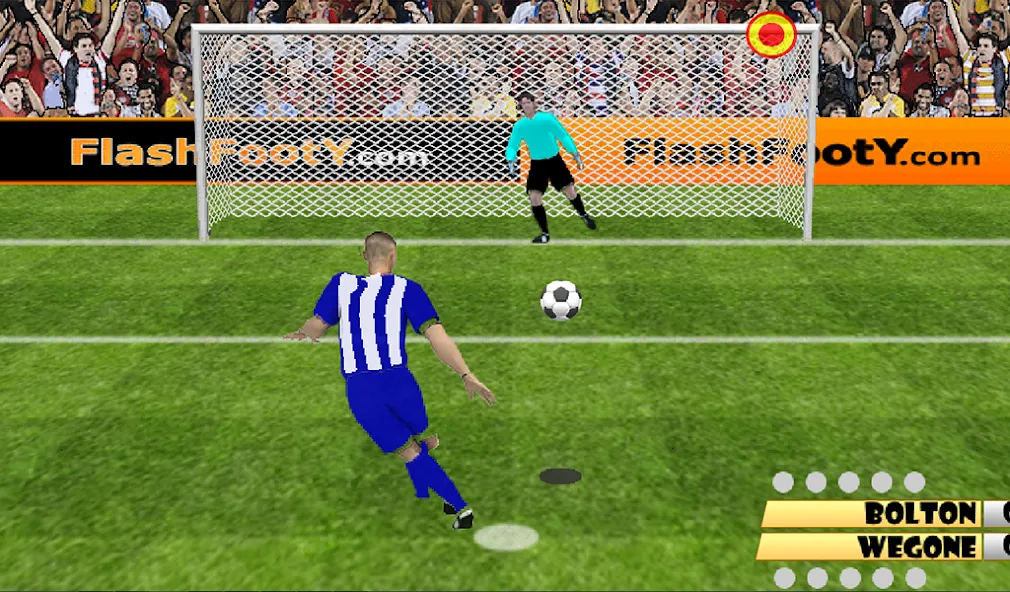 Скачать взлом Penalty Shooters Football Game [MOD: безлимитные монеты и все уровни открыты] — скриншот 1