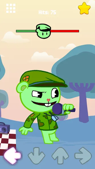 Скачать Flippy Happy Funkers FNF Mod [MOD: новые рэп-баттлы и ритмы] — скриншот 4