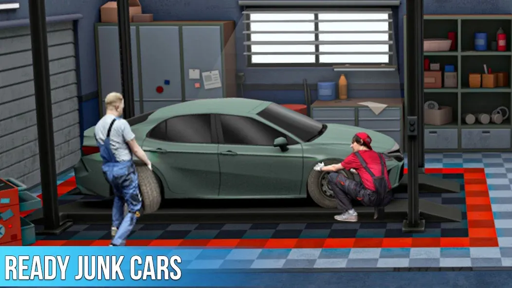 Скачать взлом Used Car Dealers Job Simulator [MOD: безлимитные деньги и открыты все машины] — скриншот 1