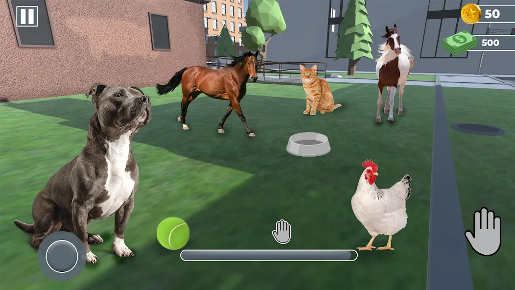 Animal Shelter: Pet Rescue 3D [MOD: безлимитные деньги и питомцы открыты] на Андроид — скриншот 5