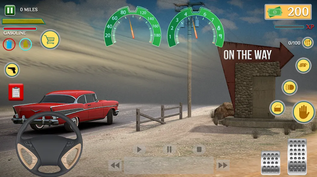 Скачать Long Road Trip Games Car Drive [MOD: безлимитное топливо и быстрые машины] на телефон — скриншот 1