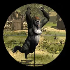 Скачать Gorilla Hunter: Hunting games [MOD: безлимитные патроны и мощное оружие] на телефон