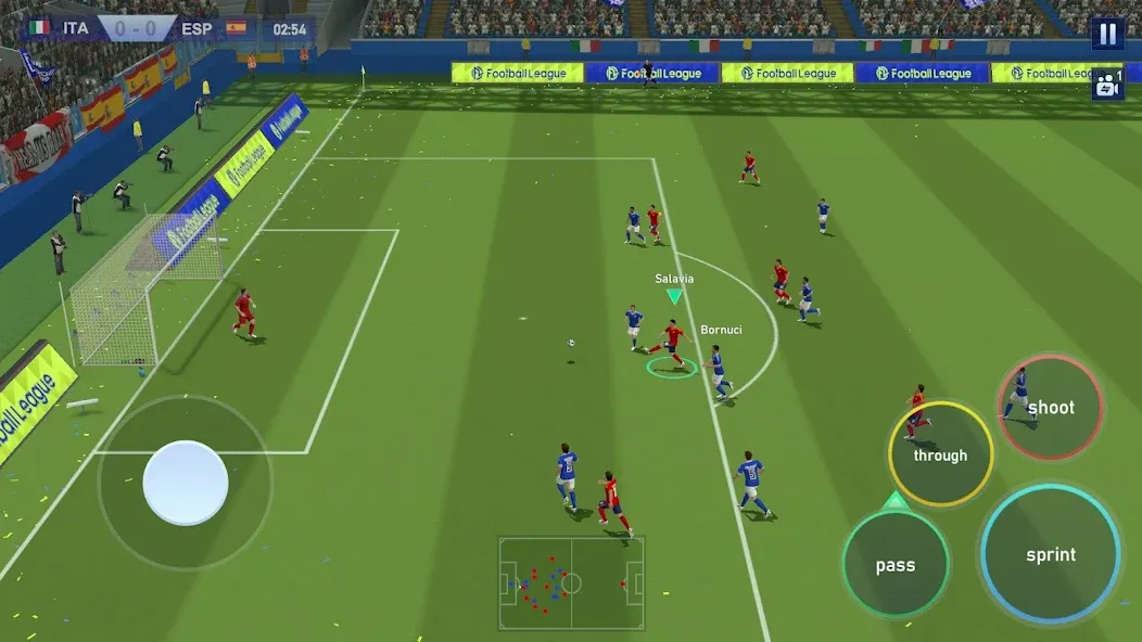 Скачать Football League 2024 [MOD: безлимитные деньги и энергия] на телефон — скриншот 1