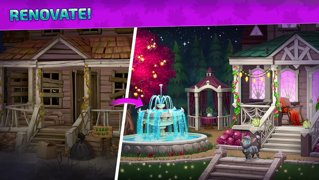 Chloe's Merge: House Design [MOD: безлимитные деньги и все предметы] (Бесплатно / APK) — скриншот 5