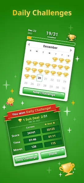 Spider Solitaire Classic [MOD: без рекламы и все масти открыты] (Бесплатно / APK) — скриншот 4