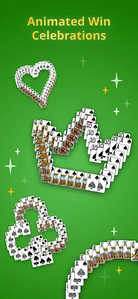 Spider Solitaire Classic [MOD: без рекламы и все масти открыты] (Бесплатно / APK) — скриншот 5