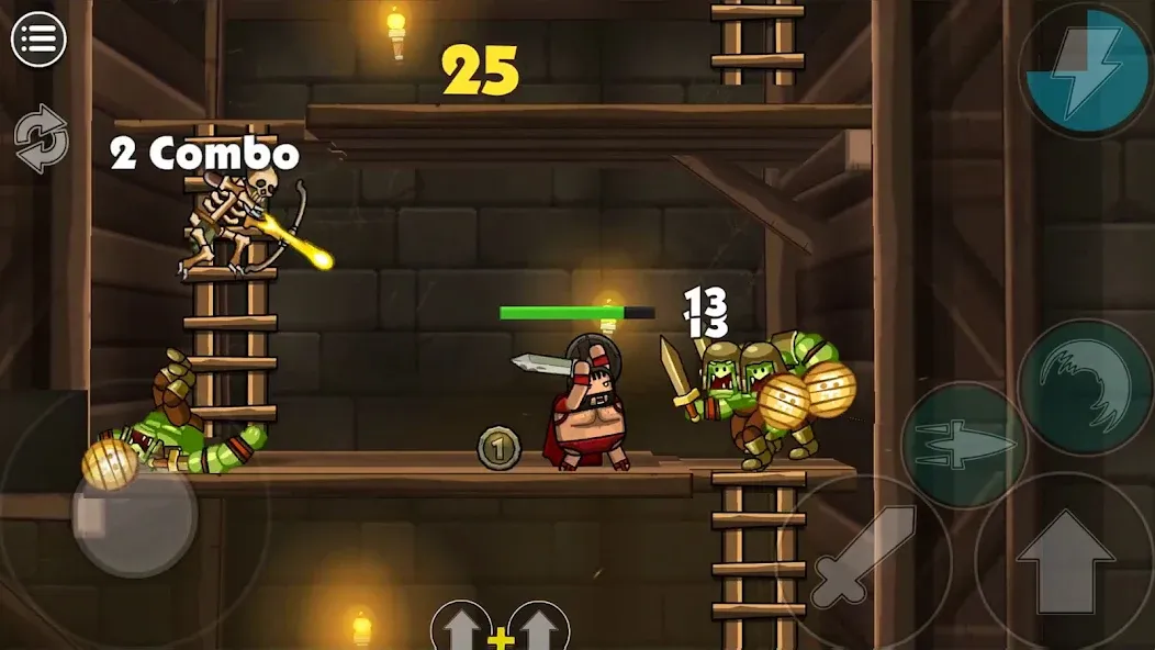 Скачать Blackmoor 2: Action Platformer [MOD: безлимитные монеты и разблокированы герои] на телефон — скриншот 1