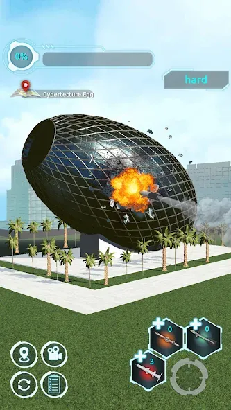 City Demolish: Rocket Smash! [MOD: безлимитные ракеты и разрушения] — Скачать бесплатно (APK) — скриншот 3