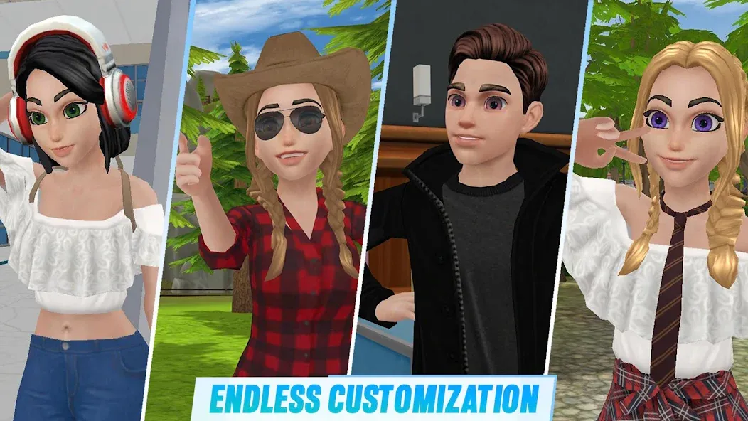 Virtual Sim Story: Home & Life [MOD: безлимитные деньги и ресурсы] — Скачать бесплатно (APK) — скриншот 3