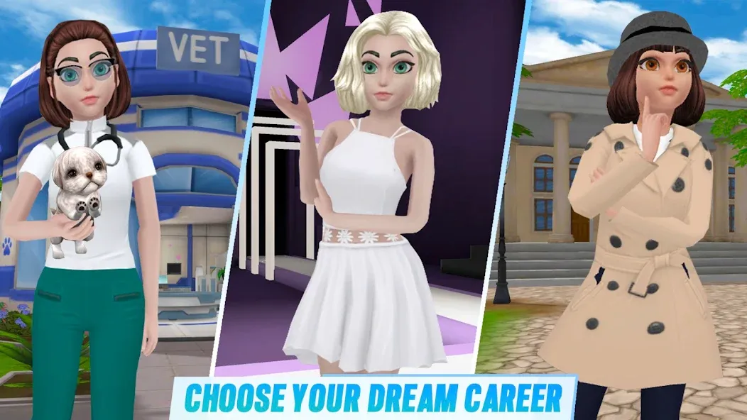 Virtual Sim Story: Home & Life [MOD: безлимитные деньги и ресурсы] — Скачать бесплатно (APK) — скриншот 5