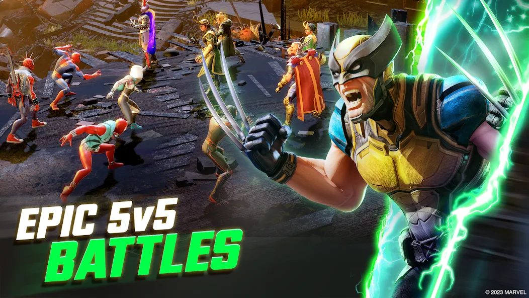 MARVEL Strike Force: Squad RPG [MOD: безлимитные ресурсы и усиленная команда] (Бесплатно / APK) — скриншот 3