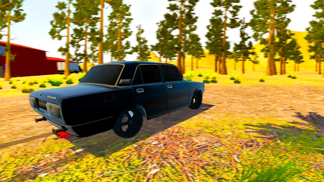 VAZ Driving Simulator: LADA [MOD: безлимитные деньги и все машины открыты] на Андроид — скриншот 2